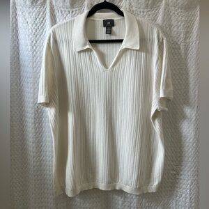 H&M Men’s Knit Polo Shirt XL